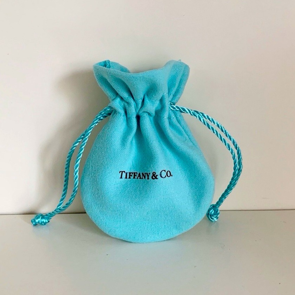 Tiffany & Co. Turquoise Jewelry duster dust bag storage- offers welcome